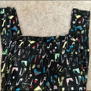 LulaRoe OS High heels Leggings! UNICORN ALLERT!!